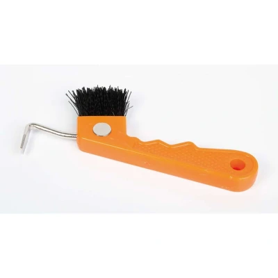 Abbildung von Harry&#039;s Horse Hufkratzer Bürste Magnet Orange