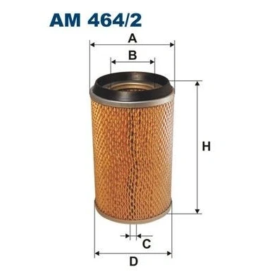 Abbildung von FILTRON AM 464/2 Luftfilter 220 132 Filtereinsatz