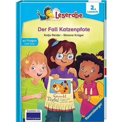 Abbildung von Der Fall Katzenpfote Leserabe ab 2. Klasse Erstlesebuch für Kinder 7 Jahren (Leserabe Lesestufe)