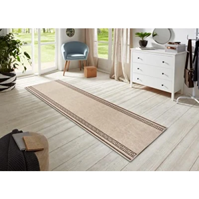 Abbildung von HANSE Home Läufer »Casa«, rechteckig, 9 mm Höhe, Kurzflor, Weich, Teppichläufer, Bordüre, Teppich, Küche, Flur, Muster