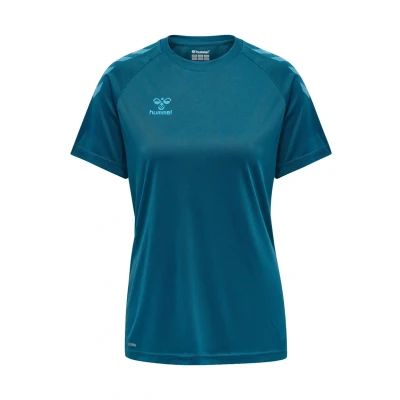 Abbildung von Hummel Sport Tshirt, Damen, Größe: Large, Blue coral