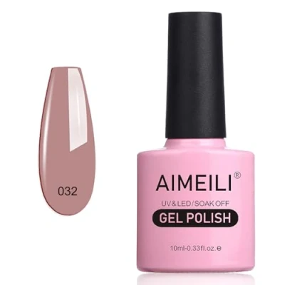 Abbildung von AIMEILI UV LED Gellack ablösbarer Gel Nagellack Nude Nail Polish Eur So Chic (032) 10ml