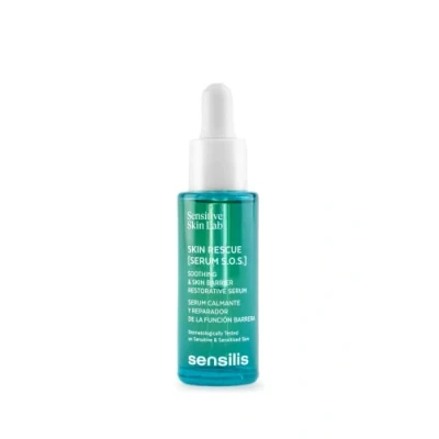 Abbildung von Sensilis Skin Rescue S.O.S Beruhigendes und strukturierendes Serum mit Barrierefunktion, geeignet für alle Hauttypen, einschließlich empfindlicher Haut, 30 ml