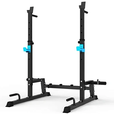 Abbildung von Squat Rack Multi Funktions Barbell Höhenverstellbarer Hantelständer für Sportstudio Zuhause Gewichtheben Bankdrücken Dip Station Tragbare Krafttraining Kurzhantelablage