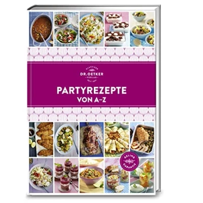 Abbildung von Partyrezepte von AZ: Entdecken Sie auf 192 Seiten Rezepte für Feste aller Art, Familienfeiern und Partys. Schnell gelingsicher. (A Z Reihe)