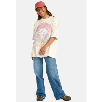 Abbildung von Billabong Tshirt print, Damen, Größe: Large, Wcp