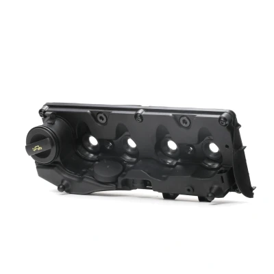 Abbildung von VAICO V10 4473 Zylinderkopfhaube mit Ventildeckeldichtung Schrauben, Verschlussdeckel, Entlüfterventil VOLKSWAGEN: GOLF 6, Caddy 3
