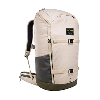 Abbildung von Tatonka Rucksack City Pack 30l Großer Daypack mit Laptop Fach und abnehmbarer Hüfttasche aus recycelten Materialien PFC frei 30 Liter Volumen (black)