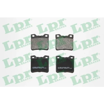 Abbildung von LPR 05P622 Bremsbelagsatz PEUGEOT: 607 Saloon, 406 Coupe