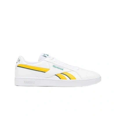 Abbildung von Reebok classic Court Retro Sneaker low, Größe: 36.5, Cloud white dark green yellow Textil