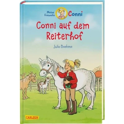 Abbildung von Conni Erzählbände 1: auf dem Reiterhof (farbig illustriert): Lustiges Kinderbuch für Pferdemädchen ab 7 Jahren zum Selberlesen und Vorlesen mit vielen tollen Bildern (1)