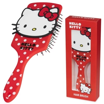 Abbildung von Hello Kitty Haarbürste Kinder, Haarschmuck, Geschenke für Mädchen, Teenager &amp; Damen (Hello Pinsel)