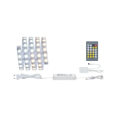 Abbildung von Paulmann 70623 LED Stripe MaxLED 500 Basisset Tunable White 1,5m 10W 230/24V 20VA Silber Lichtband Lichtstreifen Lichtschlauch