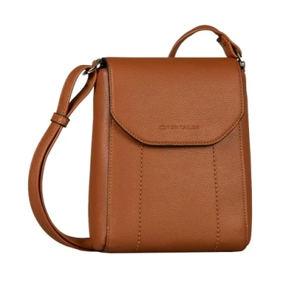 Abbildung von TOM Tailor AMMI Umhängetasche, Damen, Größe: One Size, Cognac