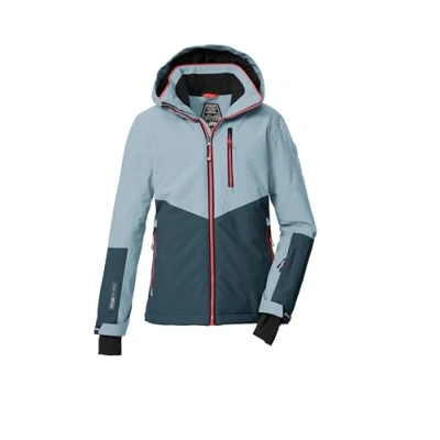 Abbildung von Killtec Skijacke »KSW 207 GRLS SKI JCKT«, Wasserdichte, atmungsaktive Kinderjacke mit reflektierenden Details