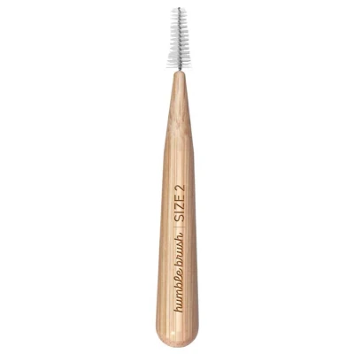 Abbildung von Humble Interdentalbürste Bambus Gr. 2 (0,5 mm) rot 6 Bürsten
