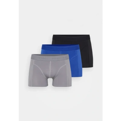 Abbildung von Jack &amp; Jones 3ER PACK Ordinary Retro Boxerbriefs Schwarz grau blau, Herren, Größe: Large, blau