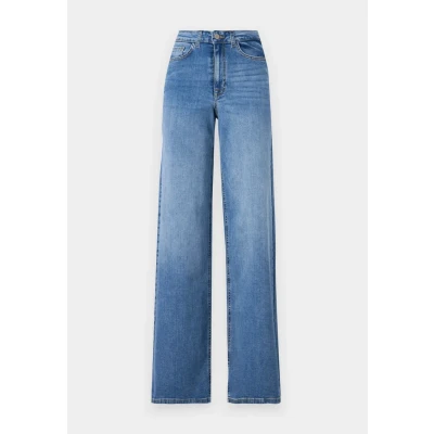 Abbildung von JDY Jdyfelina WIDE Jeans Straight Leg, Damen, Größe: XSx30, Medium blue denim