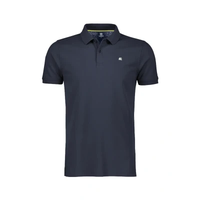 Abbildung von LERROS Herren Regular Fit Poloshirt Polo 2003200, Einfarbig, Gr. Large, Blau (night blue 480)