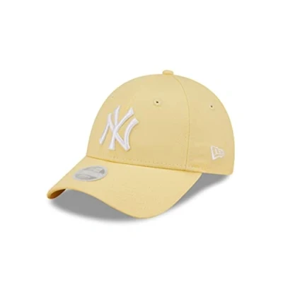 Abbildung von New Era Basecap Damen York Yankees MLB Baseball Cap Kappe 9Forty verstellbar gelb League Essential One Size