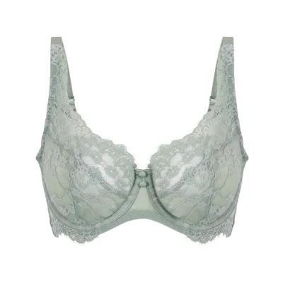 Abbildung von Hunkemöller Unwattierter Bügel BH Daisy Iceberg Green 90D