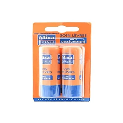 Abbildung von MIXA Lippenbalsam Anti Trockenheit { Packung mit 2x 4,7ml } , 4.7ml, 2 Stück (1er Pack)