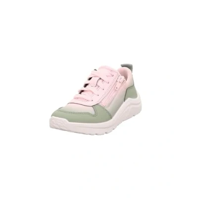 Abbildung von Superfit Kicks Sneaker low für Kinder, Größe: 27, Hellgrün/rosa Schuhe