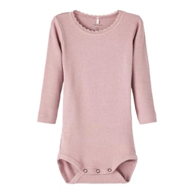 Abbildung von Name it Nbfkab NOOS Body für Kinder, Größe: 74, Deauville mauve