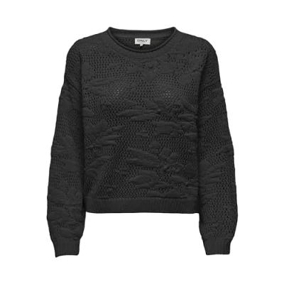 Abbildung von ONLY Pullover Damen, Schwarz, XS
