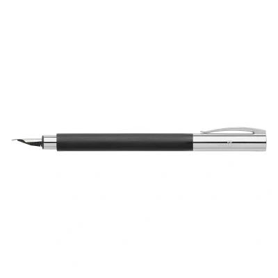 Abbildung von Faber Castell Ambition Precious Resin Black FP EF