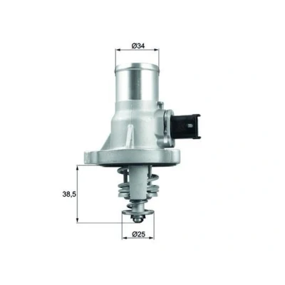 Abbildung von MAHLE ORIGINAL TM 41 105 Kühlwasserthermostat mit Dichtung OPEL: Insignia A Sports Tourer, Astra J Hatchback, Saloon