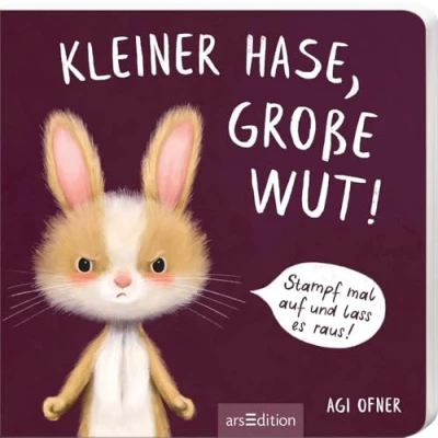 Abbildung von Kleiner Hase, große Wut!: Liebevolles Mitmachbuch für Kleinkinder ab 24 Monaten