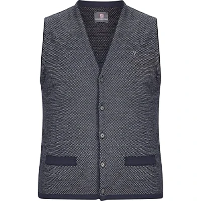 Abbildung von Jan Vanderstorm TANE Weste, Herren, Größe: 5XL, Dark blue/grey
