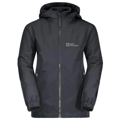 Abbildung von Jack Wolfskin Iceland 3IN1 Unisex Hardshelljacke für Kinder, Größe: 116, Phantom