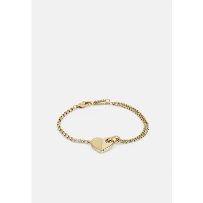 Abbildung von Tommy Hilfiger BOLD Hearts Armband goldcoloured, Damen, Größe: One Size, Gold coloured
