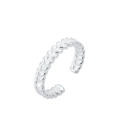 Abbildung von Elli Ring Damen Zehenring Geflochten Sommer Strand in 925 Sterling Silber