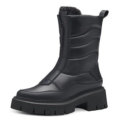 Abbildung von Marco Tozzi Snowboot/Winterstiefel, Damen, Größe: 40, Black met comb Schuhe