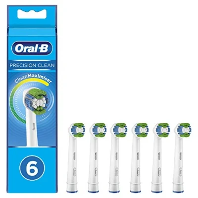 Abbildung von Oral B Precision Clean Ersatzbürstenkopf mit CleanMaximizer Technologie, 6 Stück