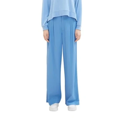 Abbildung von TOM Tailor Denim WIDE Stoffhose, Damen, Größe: XS, Sicilian blue