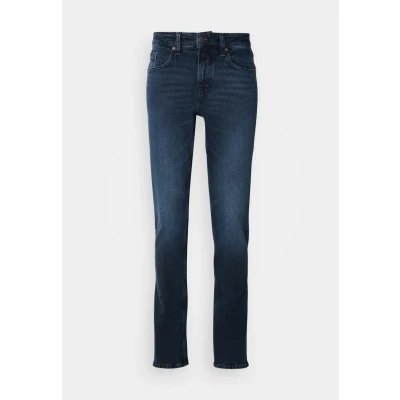 Abbildung von Marc O&#039;Polo DENIM 5 Pocket Jeans, normale Bundhöhe, tapered fit, used washed