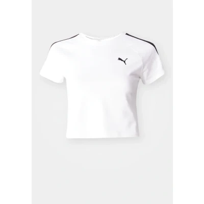 Abbildung von Puma BABY TEE Tshirt print, Damen, Größe: XL, White