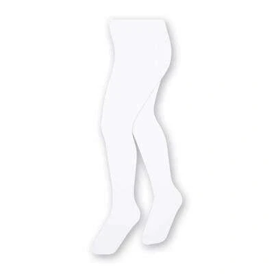 Abbildung von STEVEN Einfache Und Glatte Baumwollstrumpfhose Für Kinder/Höhe 68cm bis 158cm/Perfekt Kühlere Tage/Blickdicht/Strumpfhosen Kinder/Unisex/Alter 0 11/Weiß/68cm 74cm