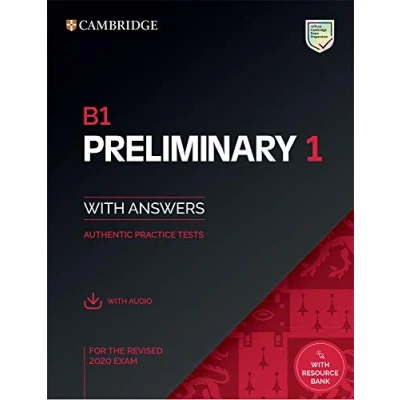 Abbildung von B1 Preliminary 1 for the Revised 2020 Exam. Student&#039;s Book with Answers Audio Resource bank.: Authentic Practice Tests (Pet Tests)