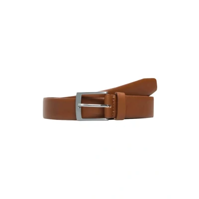 Abbildung von s.Oliver Black Label FINE Gürtel, Herren, Größe: 90, Zimt