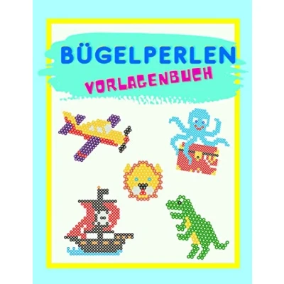 Abbildung von Bügelperlen Vorlagenbuch: Bügelberlen Vorlagen für Jungs Platten Batselbuch