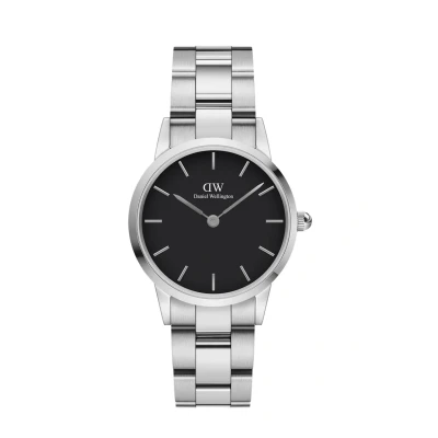 Abbildung von Daniel Wellington Iconic LINK 28mm Uhr silvercoloured, Größe: 32, Silver coloured