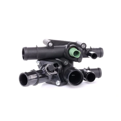 Abbildung von VEMO Original Quality V15 99 1909 Kühlwasserthermostat 105 mit Dichtung Sensor Kunststoffgehäuse, Gehäuse VOLKSWAGEN: Golf 4, 5