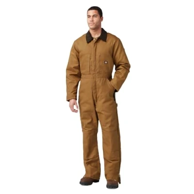 Abbildung von Dickies Herren Premium Insulated Coverall Overall, Braun Duck, Large Regulär