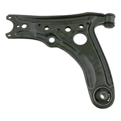 Abbildung von FEBI BILSTEIN 15678 Querlenker mit Lager Vorderachse links, unten, rechts Stahlblech VOLKSWAGEN: Polo III Hatchback