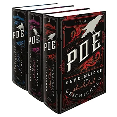 Abbildung von Edgar Allan Poe, Unheimliche und phantastische Geschichten (3 Bände)
